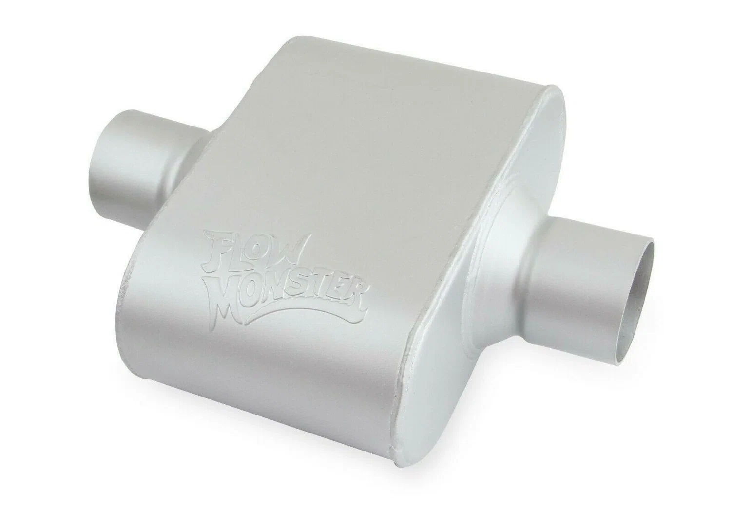 FlowMonster 42510-FM 1-Chamber Muffler Center In_Center Out_ 2.500 in